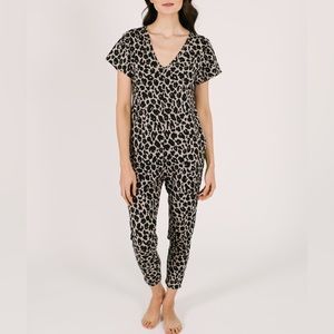 Smash + Tess, The Sunday Romper in Lexi Leopard